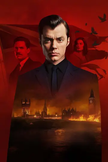 Poster for the TV series "Pennyworth: The Origin of Batman