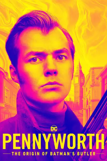 Poster for the TV series "Pennyworth: The Origin of Batman