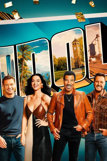 Poster for the TV series "American Idol" #1359956