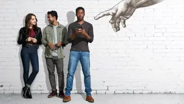 Backdrop for the TV series "God Friended Me" #1461101