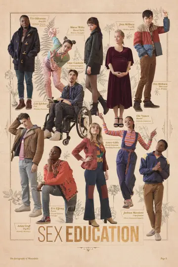Poster for the TV series "Sex Education" #1279230