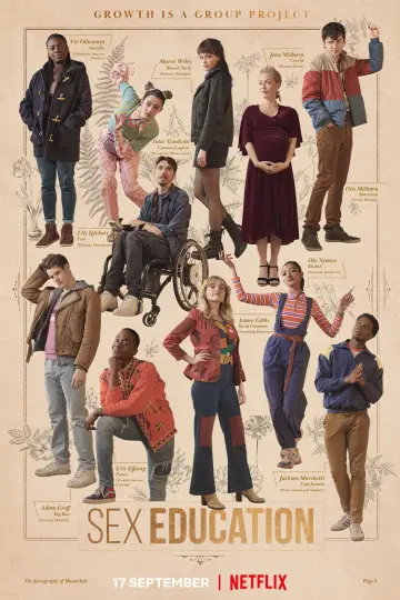 Poster for the TV series "Sex Education" #1279231