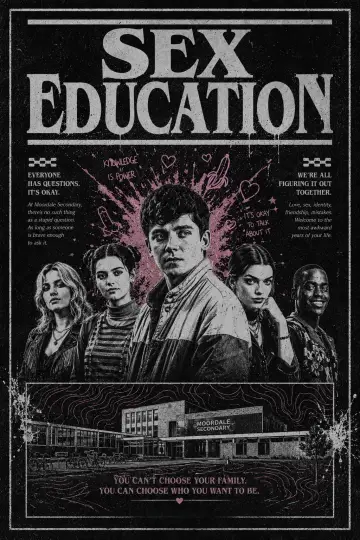 Poster for the TV series "Sex Education" #1279264