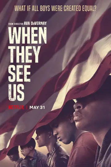 Poster for the TV series "When They See Us" #1437269