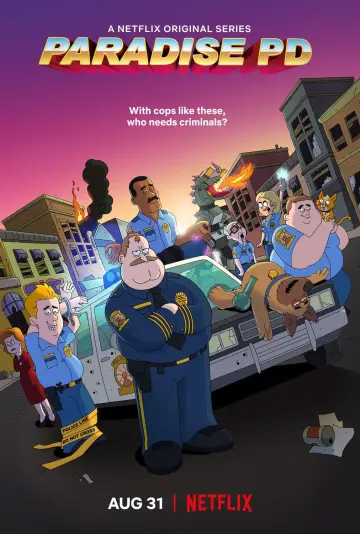 Poster for the TV series "Paradise PD" #1418093