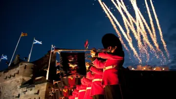 Backdrop for the TV series "The Royal Edinburgh Military Tattoo" #1534943