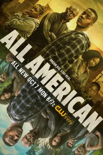 Poster for the TV series "All American" #1250618