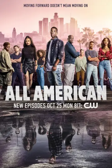Poster for the TV series "All American" #1250629
