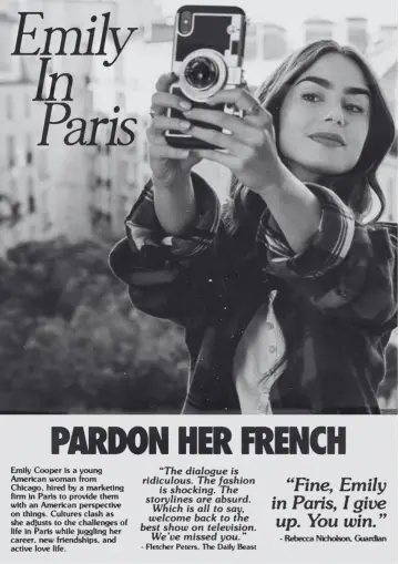 Poster for the TV series "Emily in Paris" #1332818