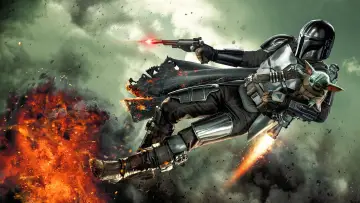 Backdrop for the TV series "The Mandalorian" #1281759