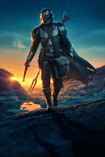 Poster for the TV series "The Mandalorian" #1281868