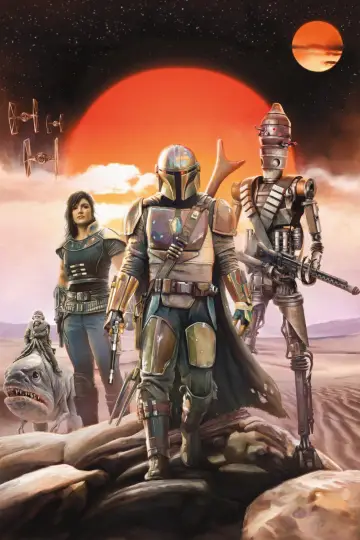 Poster for the TV series "The Mandalorian" #1281895