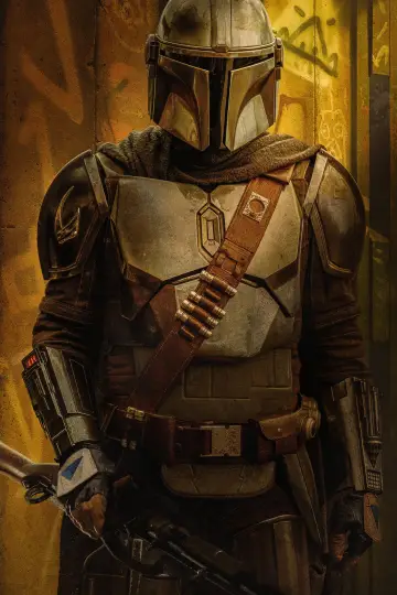 Poster for the TV series "The Mandalorian" #1281898