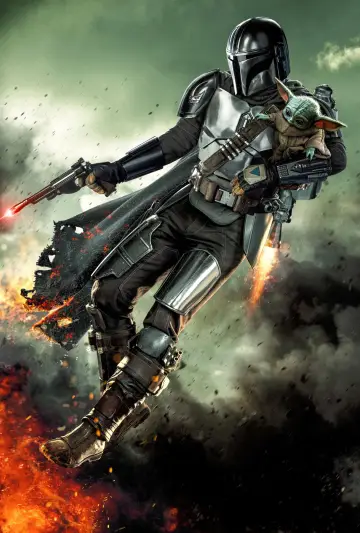 Poster for the TV series "The Mandalorian" #1281900
