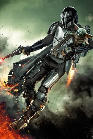 Poster for the TV series "The Mandalorian" #1281903