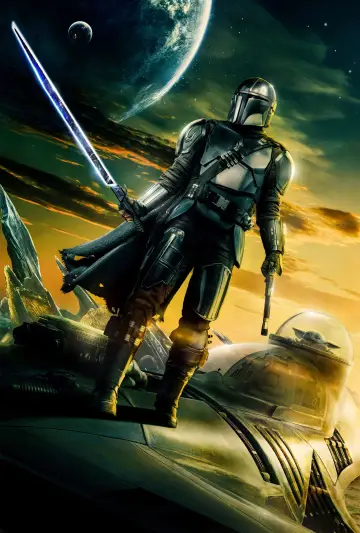 Poster for the TV series "The Mandalorian" #1281910