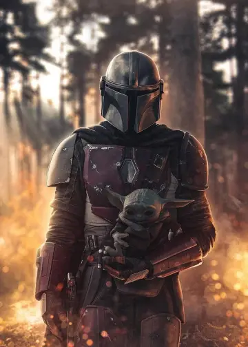 Poster for the TV series "The Mandalorian" #1282040