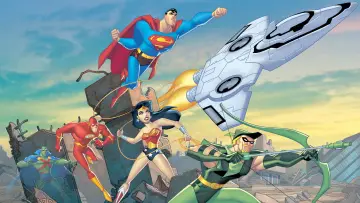 Backdrop for the TV series "Justice League Unlimited" #1345223