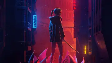 Backdrop for the TV series "Blade Runner: Black Lotus" #1467718