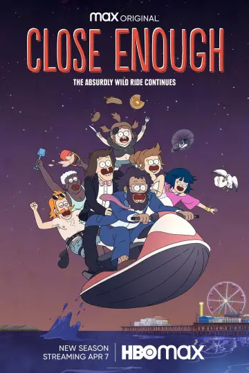 Poster for the TV series "Close Enough" #1387718