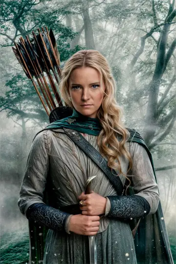 Poster for the TV series "The Lord of the Rings: The Rings of Power" #1254950