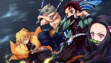 Backdrop for the TV series "Demon Slayer: Kimetsu no Yaiba" #1363282
