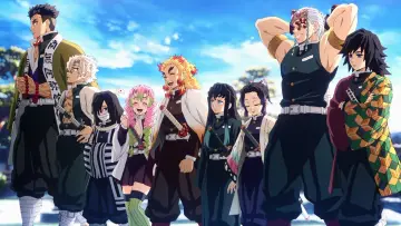Backdrop for the TV series "Demon Slayer: Kimetsu no Yaiba" #1363286