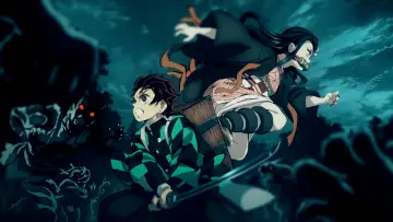 Backdrop for the TV series "Demon Slayer: Kimetsu no Yaiba" #1363296