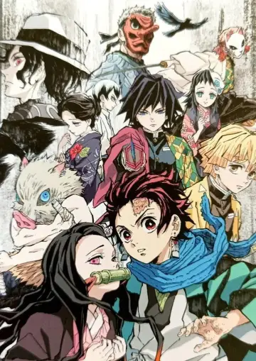 Poster for the TV series "Demon Slayer: Kimetsu no Yaiba" #1363425