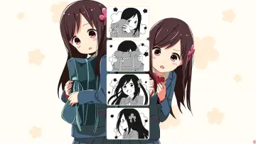 Backdrop for the TV series "Hitoribocchi no Marumaruseikatsu" #1596952
