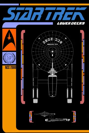 Poster for the TV series "Star Trek: Lower Decks" #1343793