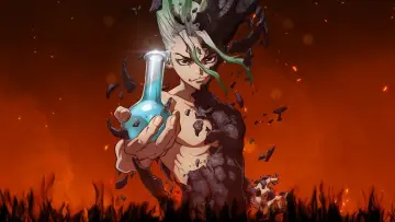 Backdrop for the TV series "Dr. STONE" #1423670