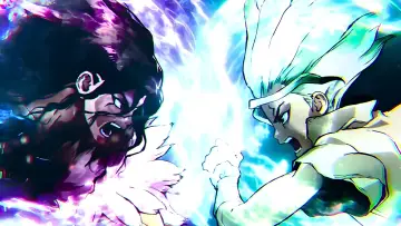 Backdrop for the TV series "Dr. STONE" #1423672