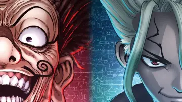 Backdrop for the TV series "Dr. STONE" #1423680