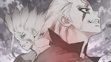 Backdrop for the TV series "Dr. STONE" #1423682