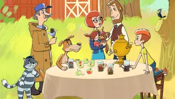 Backdrop for the TV series "Mr. Theo, Cat & Dog" #1544030