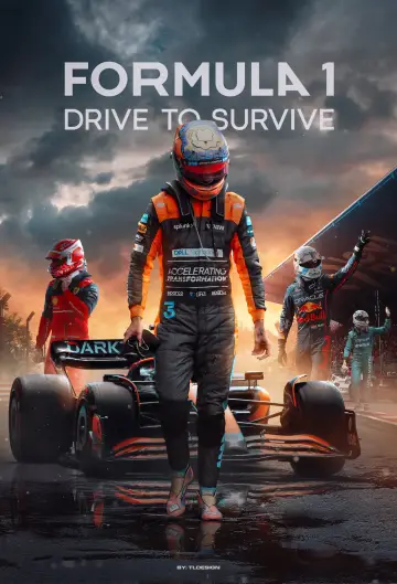 Poster for the TV series "Formula 1: Drive to Survive" #1367186