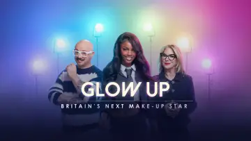 Backdrop for the TV series "Glow Up: Britain