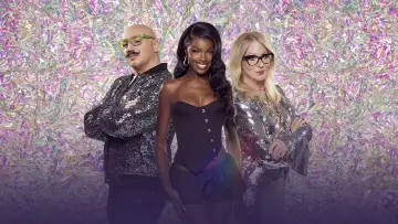 Backdrop for the TV series "Glow Up: Britain