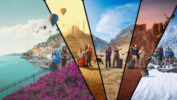 Backdrop for the TV series "Race Across the World" #1484345