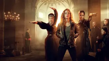 Backdrop for the TV series "Warrior Nun" #1434355
