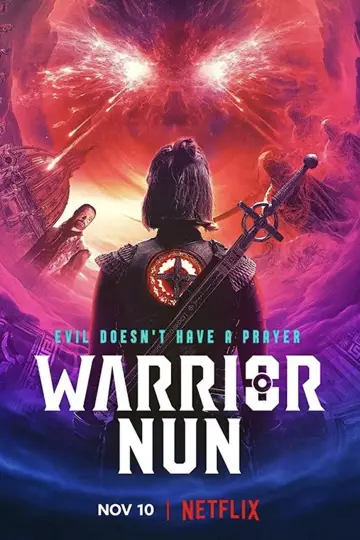 Poster for the TV series "Warrior Nun" #1434377