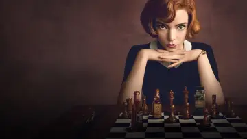 Backdrop for the TV series "The Queen