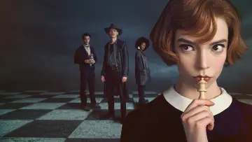Backdrop for the TV series "The Queen