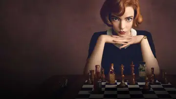 Backdrop for the TV series "The Queen