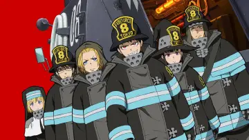 Backdrop for the TV series "Fire Force" #1455980
