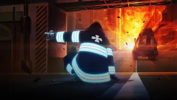Backdrop for the TV series "Fire Force" #1455982