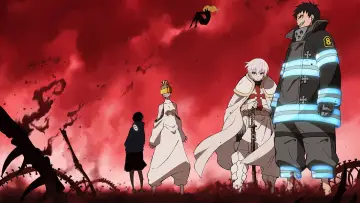 Backdrop for the TV series "Fire Force" #1455989