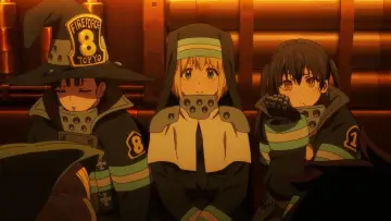 Backdrop for the TV series "Fire Force" #1455993