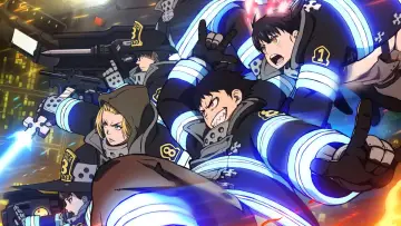 Backdrop for the TV series "Fire Force" #1455994